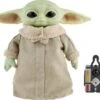 MATTEL Disney Star Wars Mandalorian The Child Baby Yoda Funktionsplüsch -Spielzeug Rabatte Geschäft 18510370 01