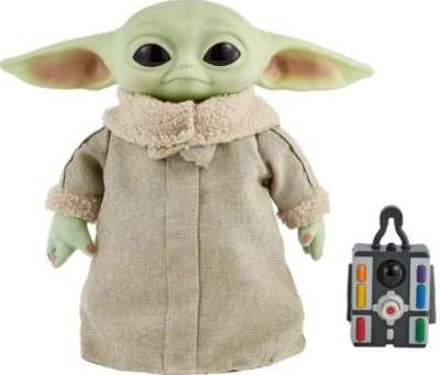 MATTEL Disney Star Wars Mandalorian The Child Baby Yoda Funktionsplüsch 3 MATTEL Disney Star Wars Mandalorian The Child Baby Yoda Funktionsplüsch