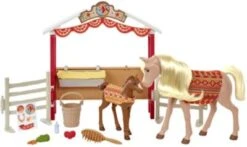 MATTEL Spirit Stallfreunde Spielset Mit 2 Pferden, Koppel-Paddock Und Zubehör
