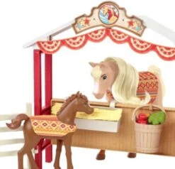 MATTEL Spirit Stallfreunde Spielset Mit 2 Pferden, Koppel-Paddock Und Zubehör -Spielzeug Rabatte Geschäft 18515365 04