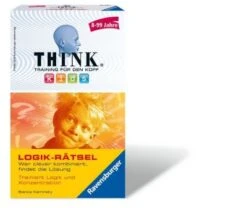 Ravensburger Mitbringspiel Think® Kids: Logik-Rätsel