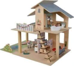 Eichhorn Puppenhaus Mit Möbeln -Spielzeug Rabatte Geschäft 18627701 03