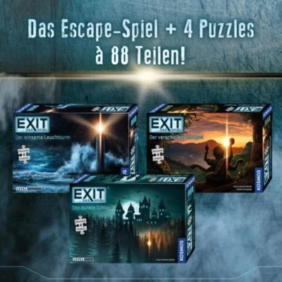 Kosmos EXIT Spiel + Puzzle - Das Dunkle Schloss 8 Kosmos EXIT Spiel + Puzzle - Das Dunkle Schloss – Bild 6