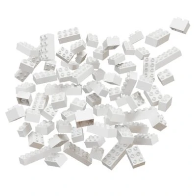 Hubelino 120-teiliges Weißes Bausteine Set - Kugelbahn Erweiterung 420619 6 Hubelino 120-teiliges Weißes Bausteine Set - Kugelbahn Erweiterung 420619 – Bild 4