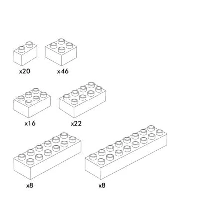 Hubelino 120-teiliges Weißes Bausteine Set - Kugelbahn Erweiterung 420619 8 Hubelino 120-teiliges Weißes Bausteine Set - Kugelbahn Erweiterung 420619 – Bild 6