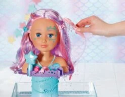 BABY Born® Sister Meerjungfrau Schminkkopf, Drehbar, Mit Elektronischem Duschkopf Inkl. Bürste -Spielzeug Rabatte Geschäft 19474504 05