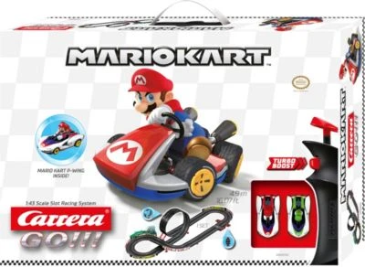CARRERA GO!!! - Nintendo Mario Kart - P-Wing Autorennbahn Mit Mario Und Yoshi