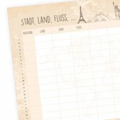 Nikima Papeterie A4 Spielblock Stadt Land Fluss Reisespiel Reisespiele 12 Nikima Papeterie A4 Spielblock Stadt Land Fluss Reisespiel Reisespiele -Spielzeug Rabatte Geschäft 19875708 05