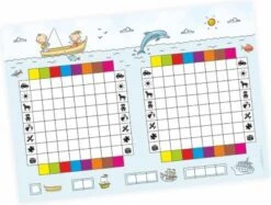 Nikima Papeterie 2er Set A5 Spielblock Schiffe Versenken JUNIOR/ KIDS Reisespiel Flottenmanöver Reisespiele -Spielzeug Rabatte Geschäft 19875720 03