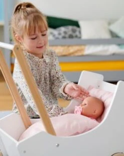 MyToys ORIGINALS Holz Puppenwagen, Rosa -Spielzeug Rabatte Geschäft 19919023 04