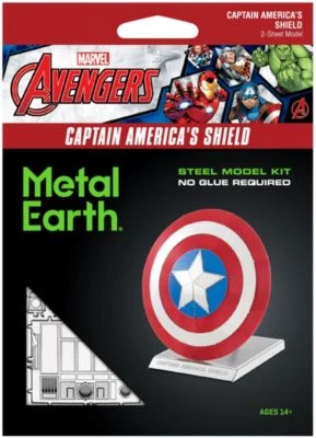 Metal Earth: Marvel Avenger Captain America Shield 3 Metal Earth: Marvel Avenger Captain America Shield – Bild 2