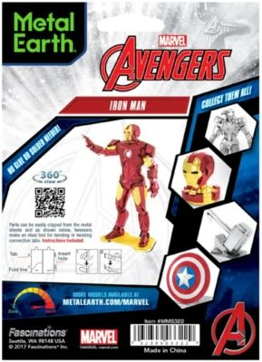 Metal Earth: Marvel Avenger Iron Man 5 Metal Earth: Marvel Avenger Iron Man – Bild 3