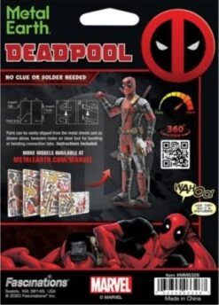 Metal Earth: Marvel Deadpool -Spielzeug Rabatte Geschäft 20016817 03