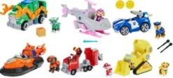 Paw Patrol 1 Deluxe Basis Fahrzeug Aus Dem Kinofilm Mit Hundefigur, Spielzeugauto, Sortiert, Zufallsauswahl Des Charakters, Ab 3 Jahren