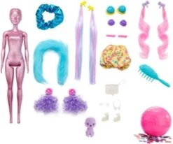 Barbie Color Reveal Hair Feature Spielset - Cupcake -Spielzeug Rabatte Geschäft 20410737 04