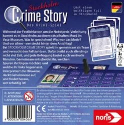 Noris Crime Story - Stockholm, Das Krimi-Spiel 8 Noris Crime Story - Stockholm, Das Krimi-Spiel -Spielzeug Rabatte Geschäft 20508972 03
