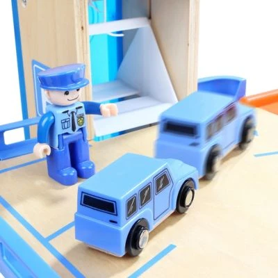 TOPBRIGHT Holz Parkhaus Spielset 7 TOPBRIGHT Holz Parkhaus Spielset – Bild 5