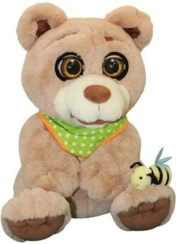 PLUSH HUGO WITH MOVING EYES, MOUTH & THREE FAIRY TALES TOTAL 9 MINUTES (NO BOOK) IN GERMAN VERSION