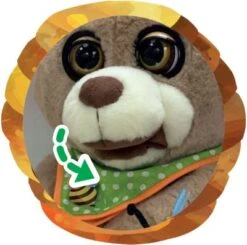 PLUSH HUGO WITH MOVING EYES, MOUTH & THREE FAIRY TALES TOTAL 9 MINUTES (NO BOOK) IN GERMAN VERSION -Spielzeug Rabatte Geschäft 20836779 03