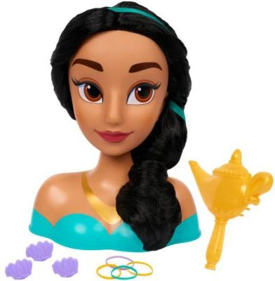 Just Play Disney Princess Basic Jasmine Styling Head 3 Just Play Disney Princess Basic Jasmine Styling Head