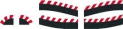 CARRERA DIGITAL 132/124/Evolution - Randstreifen Für Digitale Engstelle (6), Autorennbahn Zubehör