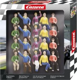 CARRERA DIGITAL 132/124/Evolution - Figurensatz Tribüne Für Autorennbahn - Streckendekoration