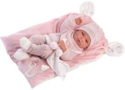Llorens Babypuppe Nica Rosa, 40 Cm