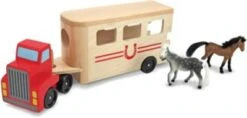 Melissa & Doug Pferdeanhänger Aus Holz -Spielzeug Rabatte Geschäft 21582240 05