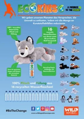 Wild Republic EcoKins Gepard 4 Wild Republic EcoKins Gepard – Bild 2