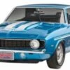 Model Set Fast & Furious 1969 Chevy Camaro Yenko, Revell Modellbausatz Mit Basiszubehör Im Maßstab 1:25, 92 Teile, 19 Cm