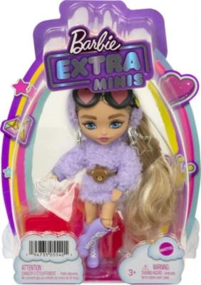 Barbie Extra Mini Puppe (Blonde Pigtails Purple Hoodie) 8 Barbie Extra Mini Puppe (Blonde Pigtails Purple Hoodie) – Bild 6