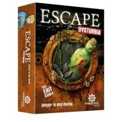 Homunculus SPIEL ESCAPE Dysturbia: Gefahr In Den Docks - Exit Game Für 1-8 Spieler Ab 12 Jahren
