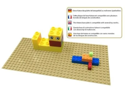 Katara Grundbauplatte 1672-Parent32, In Verschiedenen Farben, Kompatibel Mit Sluban, Papimax, Q-Bricks Und Mehr 32x32 Bunt Sets 6 Katara Grundbauplatte 1672-Parent32, In Verschiedenen Farben, Kompatibel Mit Sluban, Papimax, Q-Bricks Und Mehr 32x32 Bunt Sets – Bild 4