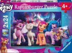 Ravensburger Kinderpuzzle 05235 - My Little Pony Movie - 2x24 Teile Puzzle Für Kinder Ab 4 Jahren