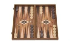 UBERGAMES Backgammon Backgammon Set, Walnuss Holz, Exklusiv -Spielzeug Rabatte Geschäft 22548344 03
