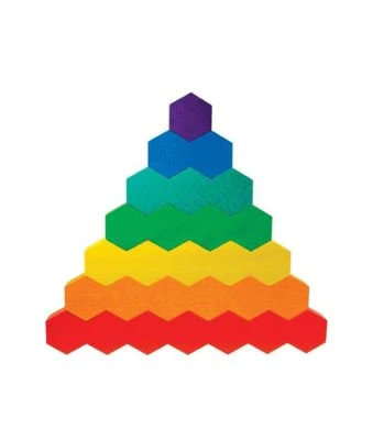 SINA®SPIELZEUG Holzspielzeug Bausteinspiel Honeycomb 7 Steine 3 SINA®SPIELZEUG Holzspielzeug Bausteinspiel Honeycomb 7 Steine