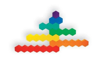 SINA®SPIELZEUG Holzspielzeug Bausteinspiel Honeycomb 7 Steine 4 SINA®SPIELZEUG Holzspielzeug Bausteinspiel Honeycomb 7 Steine – Bild 2