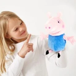 Peppa Pig Plüsch Puppets - George Pig -Spielzeug Rabatte Geschäft 22756892 04