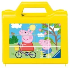 Ravensburger Kinderpuzzle 05576 - Spaß Mit Peppa - 12 Teile Peppa Pig Würfelpuzzle Für Kinder Ab 4 Jahren
