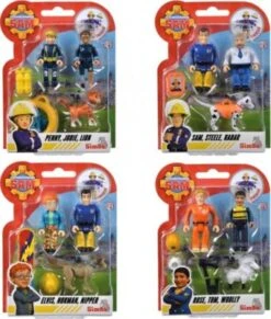 Simba Sam Figurines Doppelpack IV, 4-fach Sortiert.
