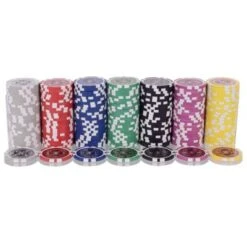 COSTWAY® Pokerset 300 Laser-Chips 11 COSTWAY® Pokerset 300 Laser-Chips -Spielzeug Rabatte Geschäft 22983185 05