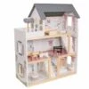 Coemo Puppenhaus Lara Holz Möbliert 3 Etagen -Spielzeug Rabatte Geschäft 23571586 01