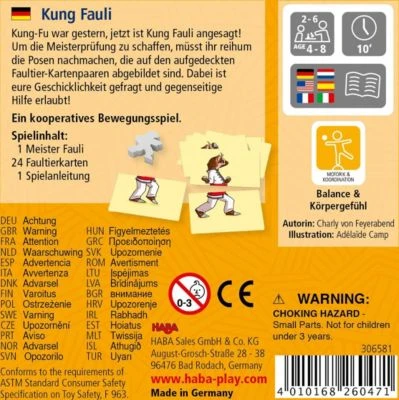 HABA 306581 Kung Fauli 4 HABA 306581 Kung Fauli – Bild 2