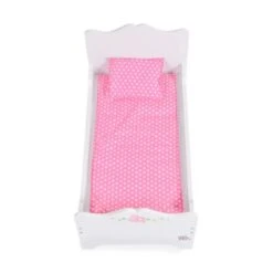 MONI Puppenbett PH12B019 Aus Holz, Maße 48 X 32 X 30 Cm, Kissen Und Unterlage Puppenmöbel -Spielzeug Rabatte Geschäft 24498303 06