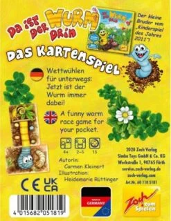 Zoch Da Ist Der Wurm Drin - Das Kartenspiel 7 Zoch Da Ist Der Wurm Drin - Das Kartenspiel -Spielzeug Rabatte Geschäft 24614555 03