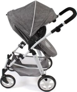 CHIC 2000 Kombi-Puppenwagen NELE, Jeans Grey -Spielzeug Rabatte Geschäft 24957586 03
