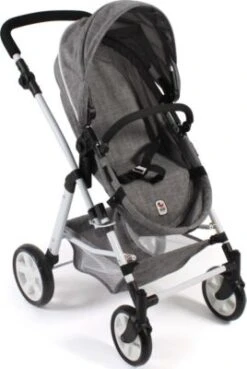 CHIC 2000 Kombi-Puppenwagen NELE, Jeans Grey -Spielzeug Rabatte Geschäft 24957586 05