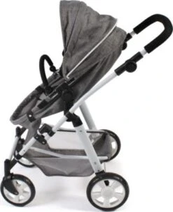 CHIC 2000 Kombi-Puppenwagen NELE, Jeans Grey -Spielzeug Rabatte Geschäft 24957586 06
