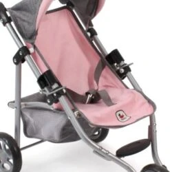 CHIC 2000 Jogging-Buggy "LOLA", Melange Grau-rosa -Spielzeug Rabatte Geschäft 24957602 04