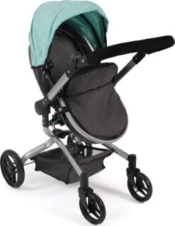 CHIC 2000 Kombi-Puppenwagen YOLO, Melange Anthrazit-mint -Spielzeug Rabatte Geschäft 24957604 05